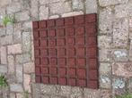 Rubber tegels 60x60, Ophalen, Gebruikt, Overige typen, Rubber