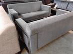 Montel banken (bankstel) 2 x 2.5 zits 175cm stof, Ophalen, Gebruikt, 150 tot 200 cm, 75 tot 100 cm