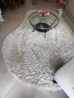 Vloerkleed organische vorm wit hoogpolig, Huis en Inrichting, Stoffering | Tapijten en Kleden, Ophalen, Gebruikt, Wit, 200 cm of meer