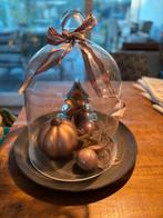 Kerststolp (plm. 40 cm. hoog) met oudroze kerstdecoratie, Ophalen, Zo goed als nieuw