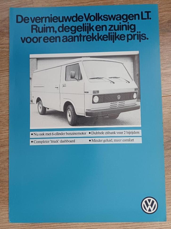 VW LT brochure, Boeken, Auto's | Folders en Tijdschriften, Gelezen, Volkswagen, Verzenden