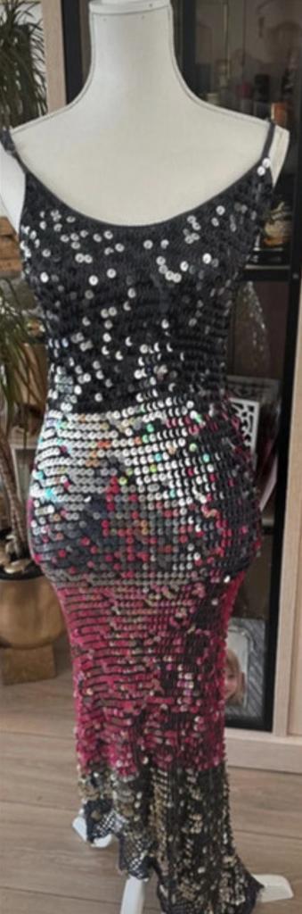 Feestelijke unieke Glitter zeemeerminnenjurk bruiloftgast beschikbaar voor biedingen