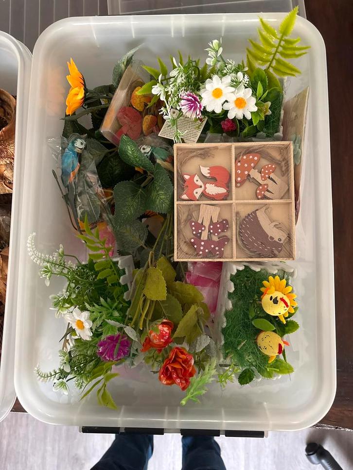 Tuin Hobby Spullen - Divers Pakket, Hobby en Vrije tijd, Knutselen, Zo goed als nieuw, Materiaal, Ophalen