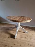 Grenen eettafel rond/ ovaal, Huis en Inrichting, Tafels | Eettafels, Ophalen, Ovaal, 200 cm of meer, 100 tot 150 cm