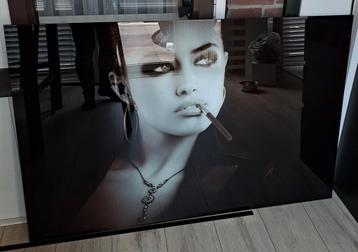 Glas schilderij  beschikbaar voor biedingen
