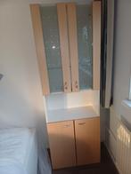 Badkamermeubel hangend, Ophalen, (Half)hoge kast, Gebruikt, 50 tot 100 cm