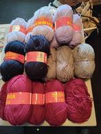 Groot lot Saskia wol - Diverse kleuren, Ophalen of Verzenden, Zo goed als nieuw, Breien of Haken, Wol of Garen