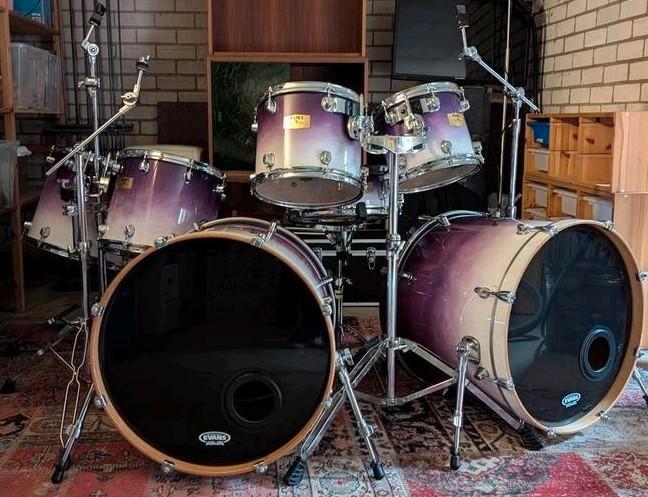 Mapex Pro M 7-delig Maple drumstel inclusief Hardware, Muziek en Instrumenten, Drumstellen en Slagwerk, Gebruikt, Overige merken