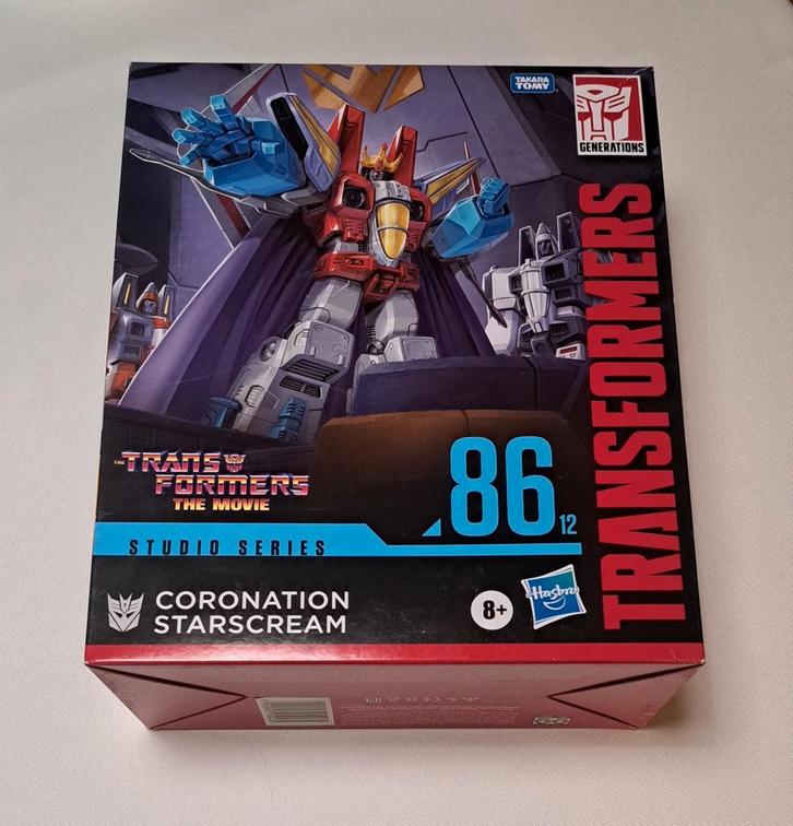 Transformers Studio Series 86-12 Coronation Starscream, Verzamelen, Transformers, Nieuw, G1, Decepticons, Ophalen of Verzenden