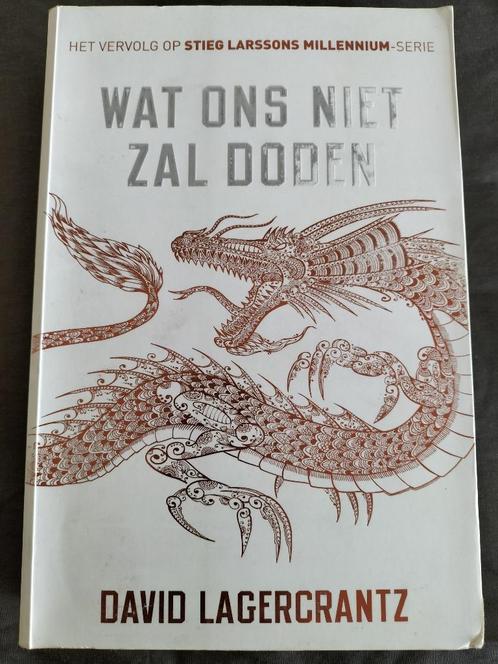 David Lagercrantz - Wat ons niet zal doden, Boeken, Thrillers, Zo goed als nieuw, Scandinavië, Ophalen of Verzenden