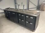 Complete bar RVS blad 3 bier taps, koeling, lades en kasten, Ophalen, Koelen en Vriezen