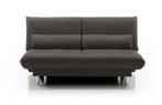 Prachtige compacte slaapbank / sofa, Ophalen, Gebruikt, Bruin, Tweepersoons
