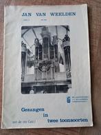 Jan van Weelden, Gezangen Deel 2, Muziek en Instrumenten, Orgel, Gebruikt, Ophalen of Verzenden, Thema