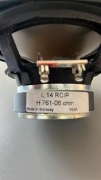 Seas L14 Rcp H761 8 ohm, Ophalen of Verzenden, Gebruikt