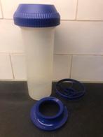 Tupperware quickshaker shaker maatbeker 750 ml kan schenkkan, Huis en Inrichting, Blauw, Beker of Kan, Ophalen of Verzenden, Zo goed als nieuw