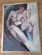 Sylvia van Swieten - Groot Naakt Schilderij, Antiek en Kunst, Kunst | Schilderijen | Modern, Ophalen of Verzenden