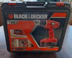 Black & Decker 18V accu boormachine, Ophalen of Verzenden, Gebruikt, Boor- en Schroefmachine