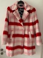 Rood wit roze wollen jas 44 XXL Desigual, Ophalen of Verzenden, Zo goed als nieuw, Rood