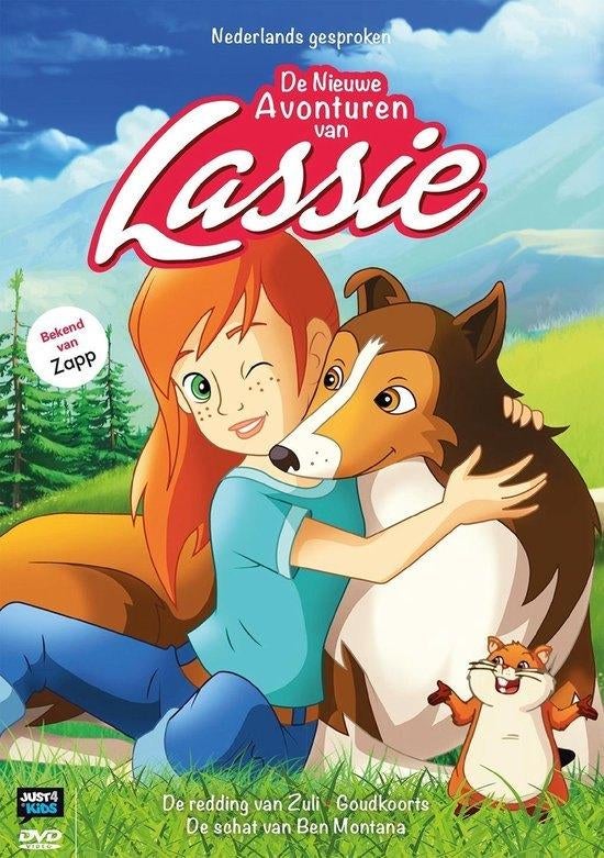 DVD De Nieuwe Avonturen Van Lassie, Cd's en Dvd's, Dvd's | Kinderen en Jeugd, Avontuur, Alle leeftijden, Ophalen of Verzenden