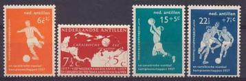 Nederlandse Antillen 265/8 postfris Voetbal 1957 beschikbaar voor biedingen