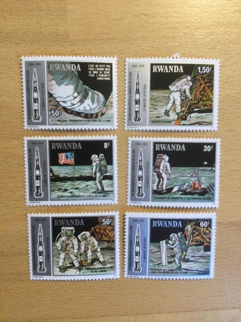 Rwanda 1980 ruimtevaart, Postzegels en Munten, Postzegels | Afrika, Postfris, Overige landen, Ophalen of Verzenden
