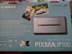 portabel printer  Pixma iP100, Computers en Software, Printers, Zwart-en-wit printen, Canon, Printer, Inkjetprinter
