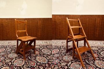 Klassiek Engelse Bibliotheektrap Trap beschikbaar voor biedingen