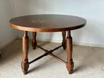 Mooie ronde vintage bijzettafel, Huis en Inrichting, Ophalen, Gebruikt, Klassiek, Rond