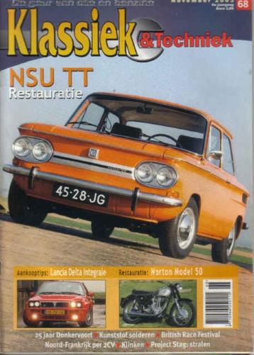 Klassiek & Techniek 68 2003 :: NSU TT - Donkervoort - Lancia beschikbaar voor biedingen