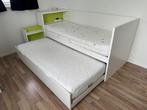 IKEA Släkt bed met onderbed, matrassen en lattenbodem, Ophalen of Verzenden, Matras, Zo goed als nieuw, 85 tot 100 cm