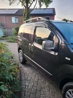 Fiat Qubo 1.4 54KW 2011 Zwart, Auto's, Fiat, Voorwielaandrijving, 15 km/l, Schuifdeur, 400 kg