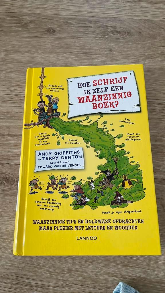 Terry Denton - Hoe schrijf ik zelf een waanzinnig boek?, Boeken, Kinderboeken | Jeugd | onder 10 jaar, Zo goed als nieuw, Non-fictie
