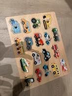 Voertuigen puzzel, Ophalen, Minder dan 10 stukjes, Zo goed als nieuw, 6 maanden tot 2 jaar
