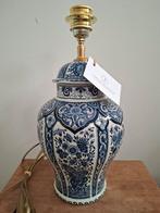 Handgemaakte Delfts blauwe vaaslamp by Boch, Huis en Inrichting, Ophalen of Verzenden
