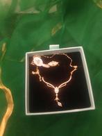 18k Gouden Ketting met Ring Set, Ophalen of Verzenden