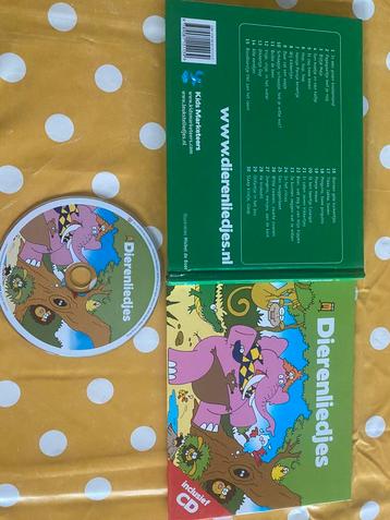 Dierenliedjes CD + boek beschikbaar voor biedingen