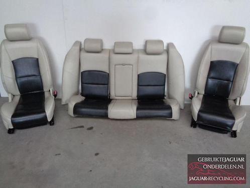 Interieur zwart / wit Jaguar S-Type – R set zo als op de fot, Auto-onderdelen, Interieur en Bekleding, Jaguar, Gebruikt, Herkomst onderdeel bekend