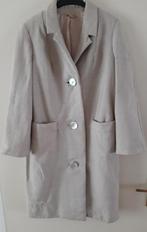 Witte jas Boutique Styled parelmoer knopen Vintage, Maat 38/40 (M), Boutique Styled, Wit, Ophalen of Verzenden