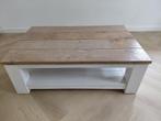 Salontafel van robuust steigerhout, Ophalen, Gebruikt, 100 tot 150 cm, 50 tot 100 cm