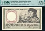 UNC PMG 65 EPQ: 100 Gulden 1953 ‘Erasmus' - 1PY084831, Postzegels en Munten, Bankbiljetten | Nederland, Ophalen of Verzenden, 100 gulden