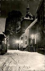 Amersfoort Muurhuizen in de sneeuw (Nieuwjaarskrt) 1952, Verzenden, 1940 tot 1960, Gelopen, Utrecht