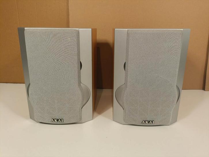 Akai speakers - Perfecte staat, mooi geluid!, Audio, Tv en Foto, Luidsprekers, Gebruikt, Front, Rear of Stereo speakers, Minder dan 60 watt