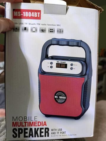 Te koop, Multi media speaker beschikbaar voor biedingen