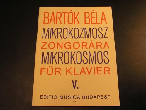 Muziekboek: Mikrokosmos Vol.5 Piano - Bela Bartok Z129, Muziek en Instrumenten, Bladmuziek, Nieuw, Artiest of Componist, Klassiek