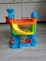 Speelgoed garage met lift - niet compleet, Ophalen, Gebruikt