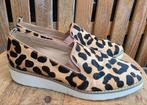 DUNE LONDON lederen loafers met ponyhair maat 38, Kleding | Dames, Schoenen, Ophalen of Verzenden, Zo goed als nieuw, Zwart, Instappers