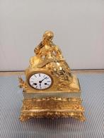 ANTIEK BRONSE PENDULE, Antiek en Kunst, Ophalen of Verzenden