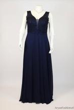 SALE marineblauwe galajurk grote maat 46, 48, 50, Galajurk, Blauw, Maat 46/48 (XL) of groter, Nieuw