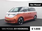 Volkswagen ID. Buzz 1st Max 77kWh | Navigatie | Airco | Park, Auto's, Gebruikt, Zwart, 2359 kg, Stuurwielverwarming