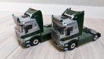 Wsi Van Triest Scania 4 144 164 serie V8 trekker set 4x2 6x2, Hobby en Vrije tijd, Modelauto's | 1:50, Nieuw, Wsi, Ophalen of Verzenden